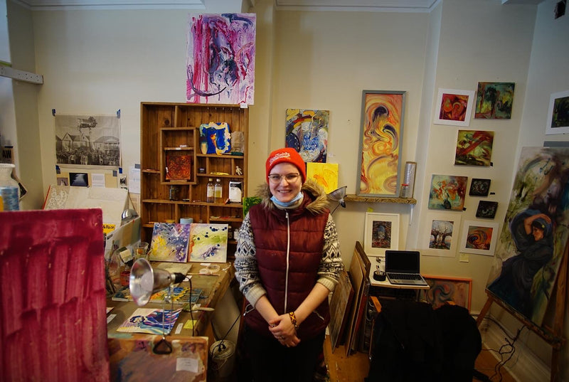 Open Studio a Grand Success. Lots of Smart Art Gifts still available