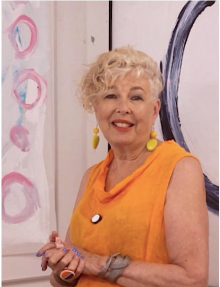 Why Circles? Artist Susan N Stewart discusses her motivations. Click for interview