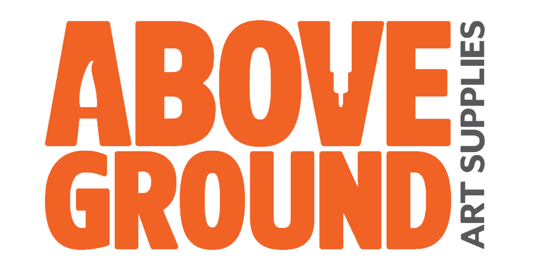 Thank-you ABOVE GROUND ART SUPPLIES for the FAB art give-aways and paints