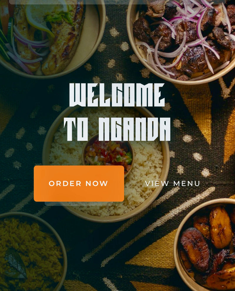 Sample Delicious African Street Food from Nganda restaurant at Sunday Flick OPEN STUDIO