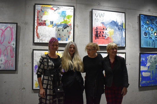 STRAIGHT, NO CHASER POP-UP EXHIBIT.  Flick Artists and Friends