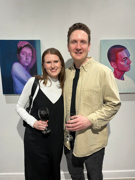 Kelly Rose Adams at the Flick-Blitz exhibition