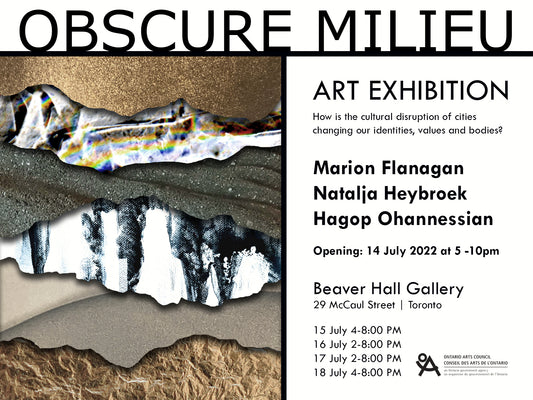 Marion Flanagan,  Hagop Ohannessian and Natalja Heybroek exhibit coming up