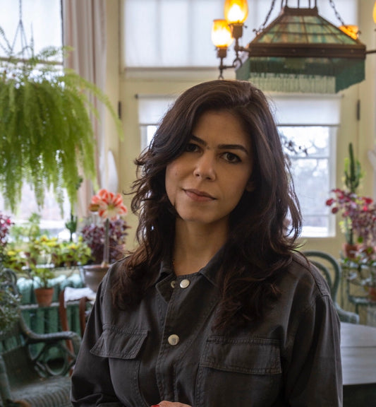 Congratulating Samar Hejazi for winning the Art Business Accelerator Grant.