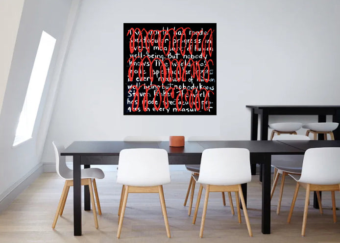 Chalk-board. Nobody Knows