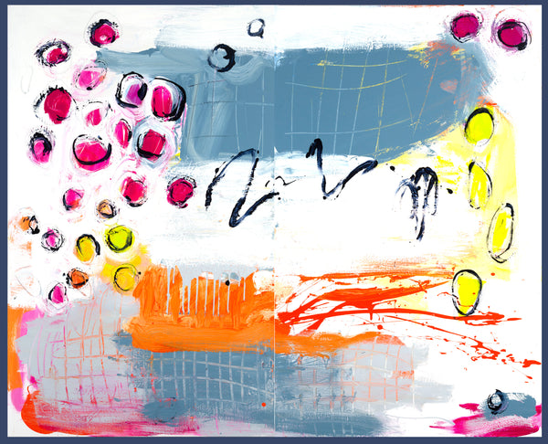 Summer Breeze 2 Diptych