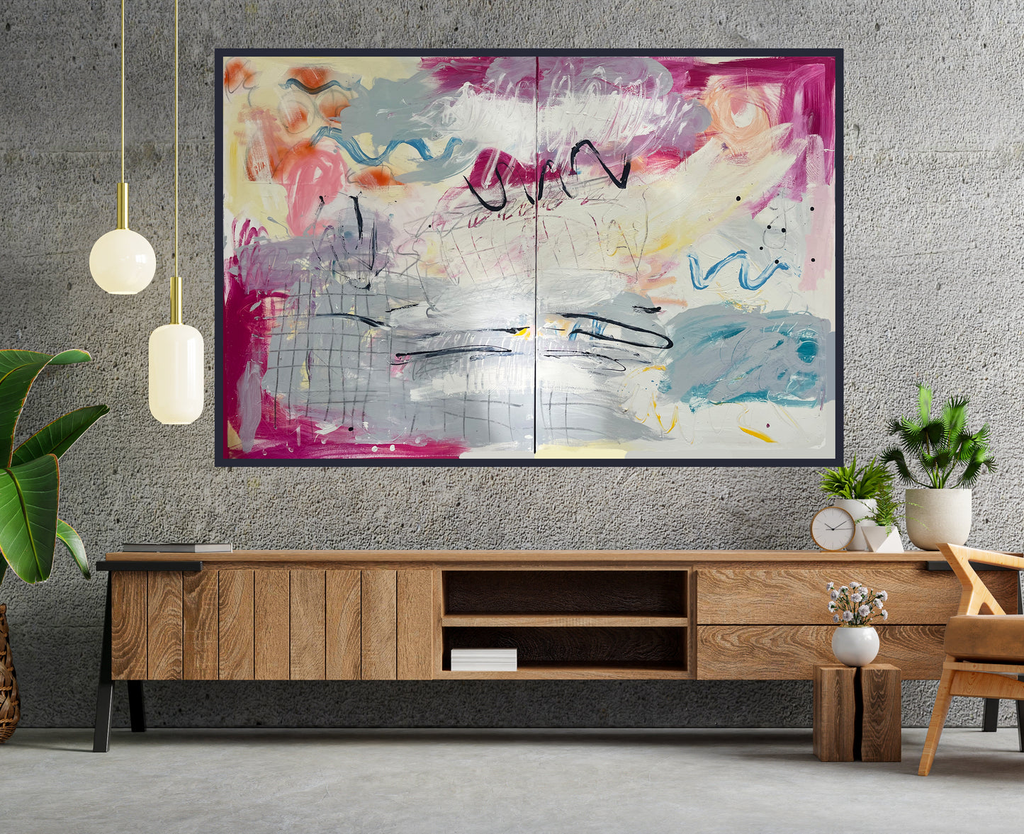 Summer Breeze 1 diptich