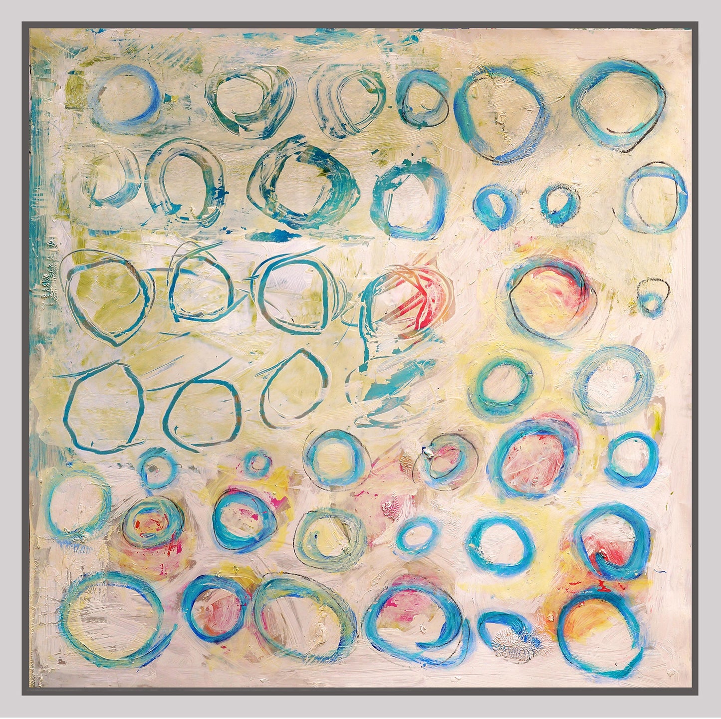 Dappled. 12" x 12" by Susan N Stewart