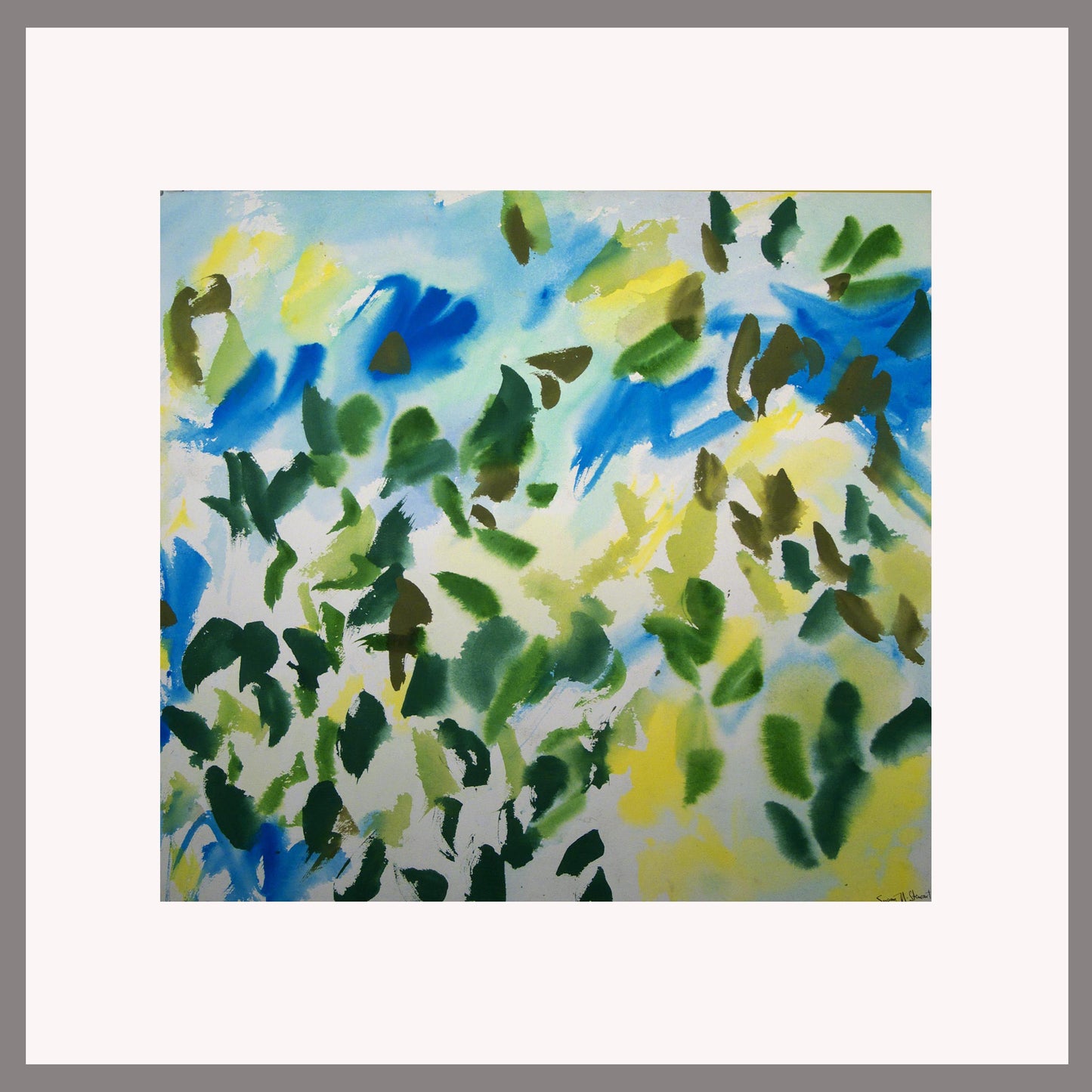 Sky and Leaves