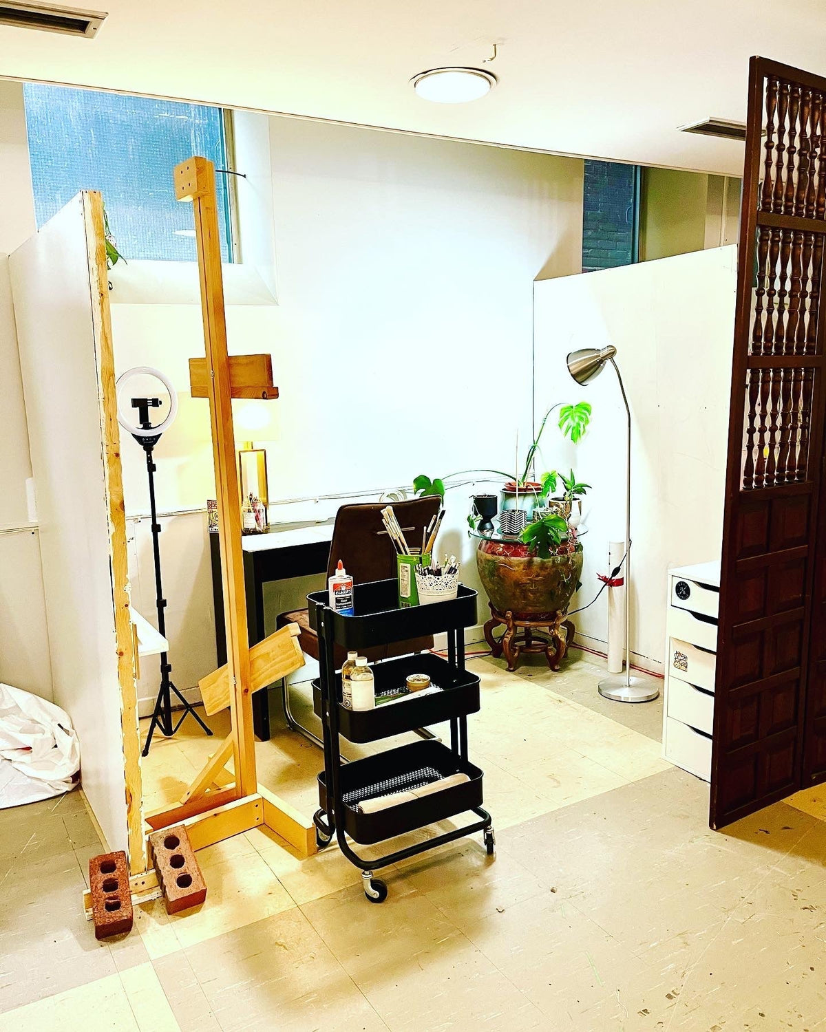 Looking for a studio spot where the paint can fly???  Only Two Studios left