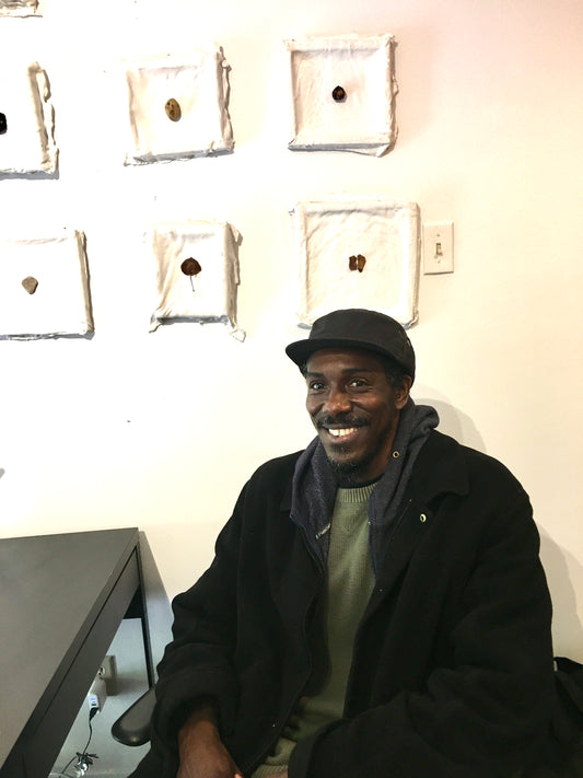 Welcoming webdesigner Jabali Kiongozi to the Writers' Loft in Flick Grange location