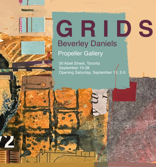 Beverley Daniels Exhibition at Propeller Gallery until Sept 28th