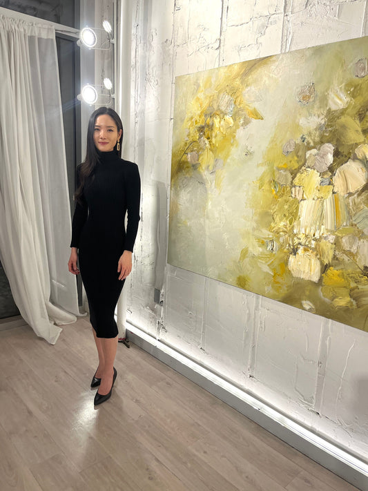 Alumni Artist Angela Kim's exhibition at the Avante-Garde Gallery