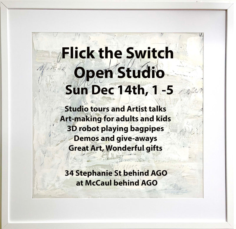 Last Chance Open Studio and Susan N Stewart Art Sale