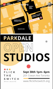 OPEN STUDIO Saturday September 30th. 1 - 6 pm