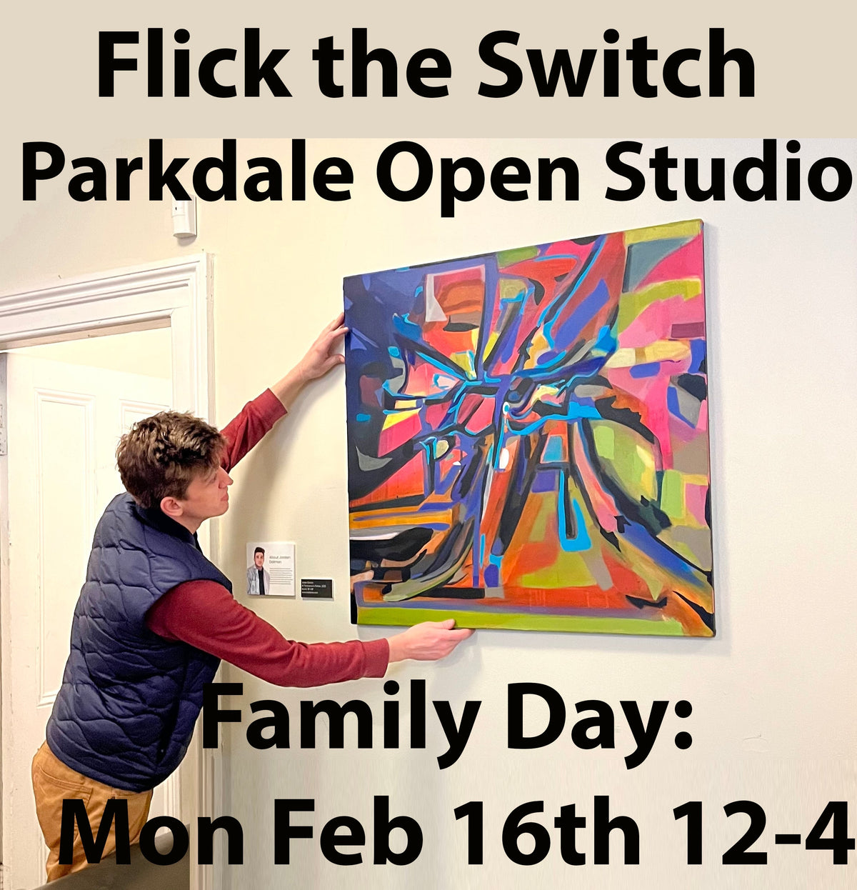 🎨 Save the Date — OPEN STUDIO!  Your Favourite Kind of Monday