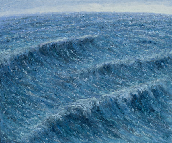 Shallow waves in blue and green