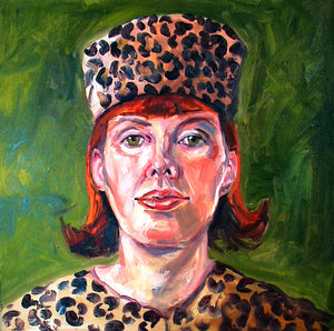 Leopard Hat 20 x 20"