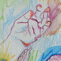 Baby with hands and feet