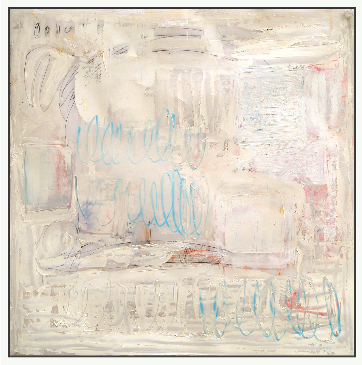 Small Glimpses Many Times (Blue)