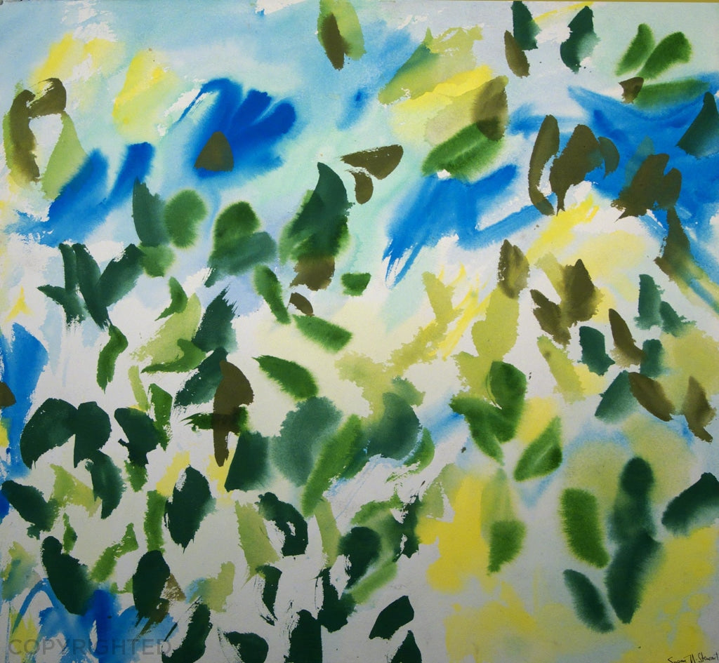 Sky And Leaves By Susan N Stewart