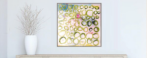 Snapped to the Grid (White) by Susan N Stewart